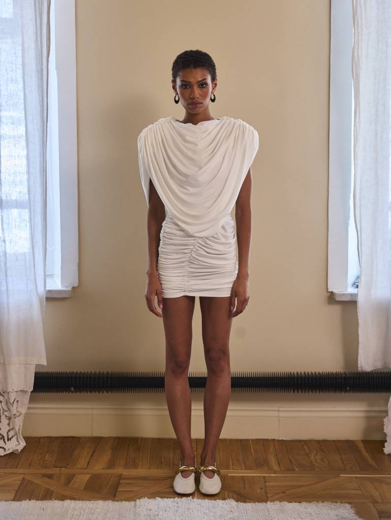 catalog image The dress MILK PELERINE